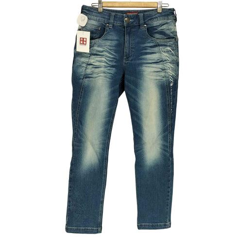 ガッチャ GOTCHA Y2K レタリング ストレッチ デニムパンツ メンズ M
