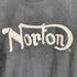 ノートン NORTON フェイクスウェードチェーン刺繍ロゴトレーナー メンズ import:L