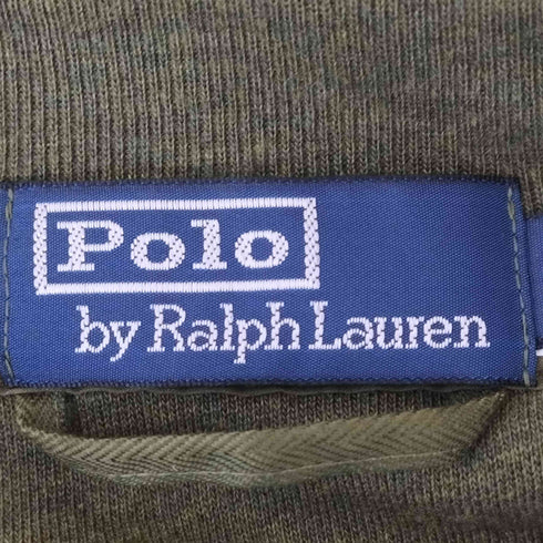 ポロバイラルフローレン Polo by RALPH LAUREN Brushed Fleece Bomber Jacket ワッペン ブラッシュド フリース ボンバージャケット メンズ XS