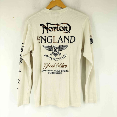 ノートン NORTON サーマル ヘンリーネック ロンT メンズ import:L