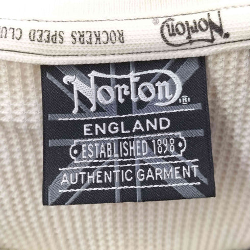 ノートン NORTON サーマル ヘンリーネック ロンT メンズ import:L