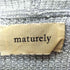 マチュアリー maturely Kasuri Parka 絣パーカー レディース