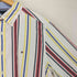トミーヒルフィガー TOMMY HILFIGER ロゴ刺繍 ストライプ 長袖 ボタンダウンシャツ メンズ L