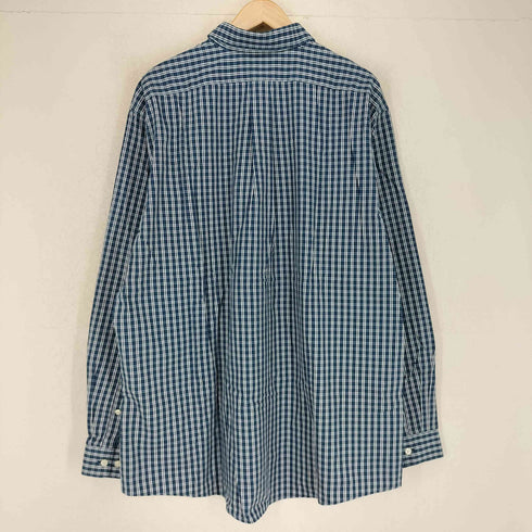 エディーバウアー Eddie Bauer ボタンダウン チェック ロングスリーブシャツ メンズ JPN:XL