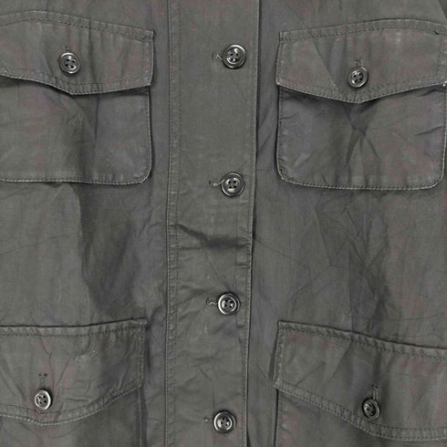 ジェイクルー J.CREW WASHED&AGED ユーティリティジャケット CONMERジップ レディース JPN:L