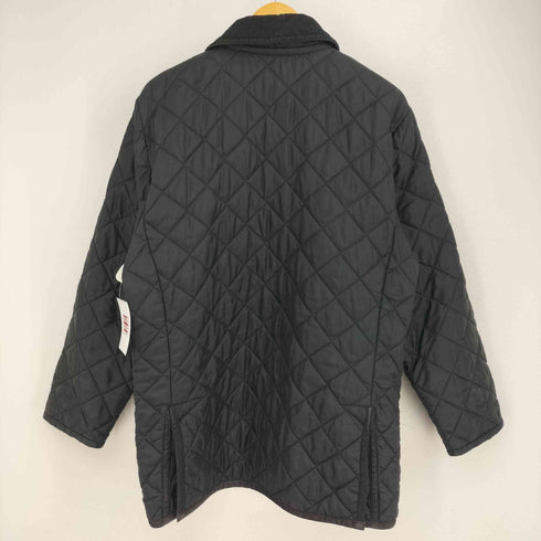 ラベンハム LAVENHAM コーデュロイ襟 ナイロンキルティングジャケット メンズ UK:40