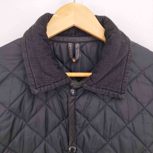 ラベンハム LAVENHAM コーデュロイ襟 ナイロンキルティングジャケット メンズ UK:40