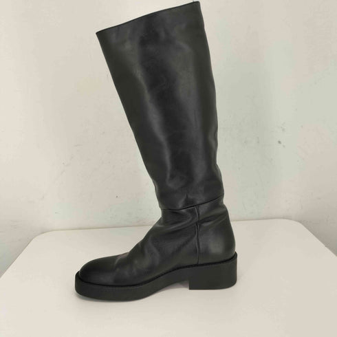 ザラ ZARA レザーロングブーツ レディース EUR:35