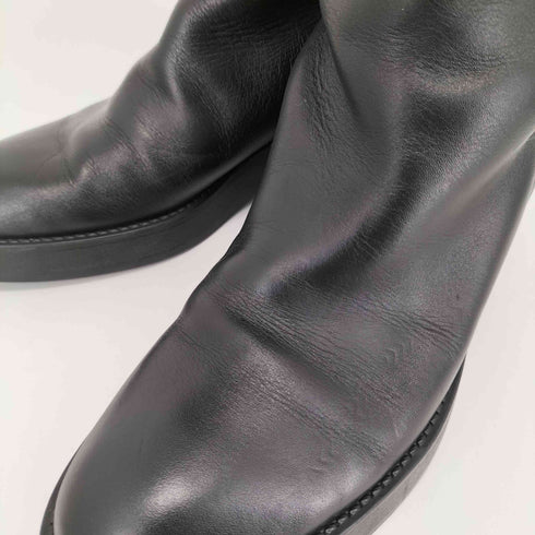 ザラ ZARA レザーロングブーツ レディース EUR:35