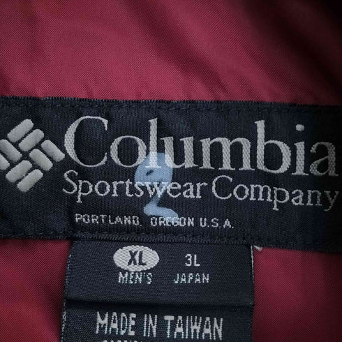 コロンビア Columbia 90-00S CONVERT ナイロン 中綿 ジップアップ ジャケット メンズ import:XL