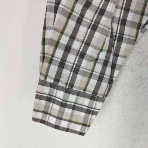 エディーバウアー Eddie Bauer ボタンダウンロングスリーブチェックシャツ メンズ JPN:L
