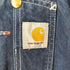 カーハート Carhartt オーバーサイズ デニム オーバーオール メンズ