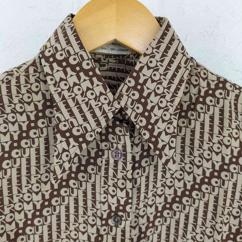 ジャンニキャリーニ GIANNI CHIARINI 70S reviVal by GIANNI CHIARINI リバイバル バイ ジャンニキャリーニ ピュアシルク100 総柄シャツ レディース 44