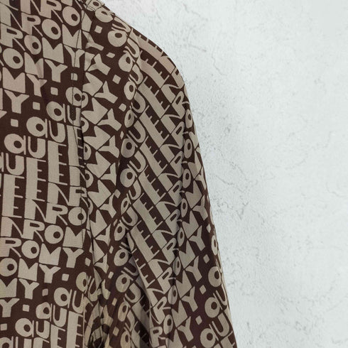 ジャンニキャリーニ GIANNI CHIARINI 70S reviVal by GIANNI CHIARINI リバイバル バイ ジャンニキャリーニ ピュアシルク100 総柄シャツ レディース 44