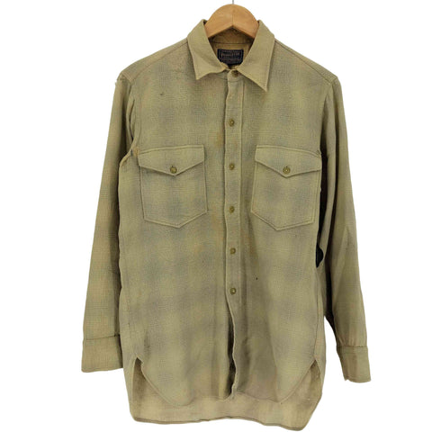 ペンドルトン PENDLETON 60S シャドウチェック ボードシャツ メンズ 15