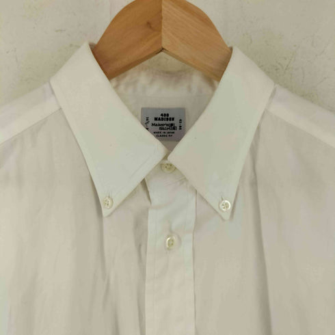 メーカーズシャツカマクラ Makers Shirt 鎌倉 400 MADISON マディソン コットン ボタンダウン シャツ メンズ 16 1/2-33