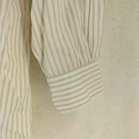 メーカーズシャツカマクラ Makers Shirt 鎌倉 ストライプ柄 ボタンダウンシャツ メンズ 16 1/2-33