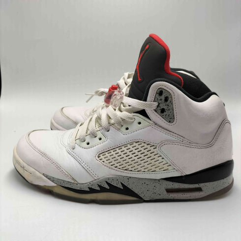 ジョーダンブランド JORDAN BRAND AIR JORDAN 5 RETRO エア ジョーダン 5 レトロ .White Cet ホワイトセメント メンズ JPN:27.5