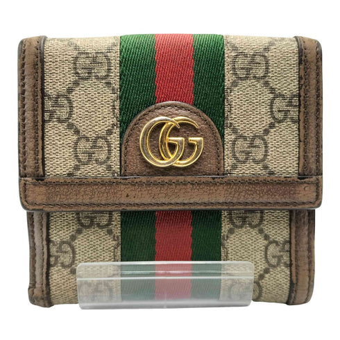 グッチ GUCCI GGロゴ オフィディア ウォレット 三つ折り財布 メンズ