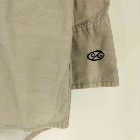 CUMBERLAND 襟切替 フロント ホースプリント L/S シャツ メンズ import:XXL