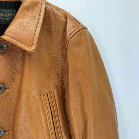 バイグラッドハンド BY GLADHAND COW HIDE 牛革 レザージャケット メンズ S