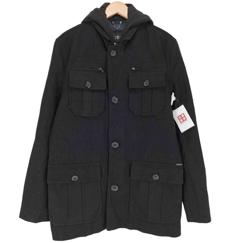 ゲス GUESS ミリタリーフーデッドジャケット メンズ import:S