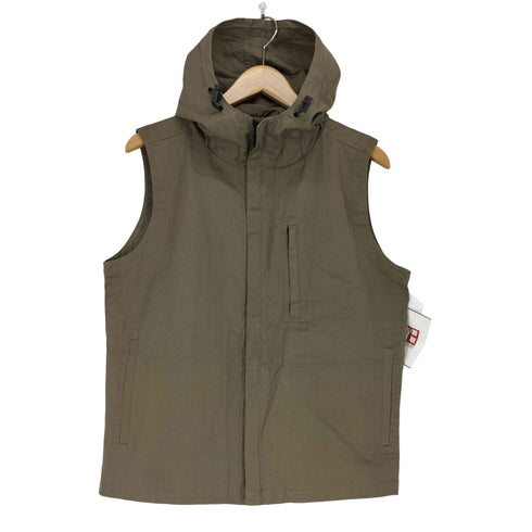 ユニクロ UNIQLO OLD 紺タグ リップストップ フードベスト メンズ JPN:S