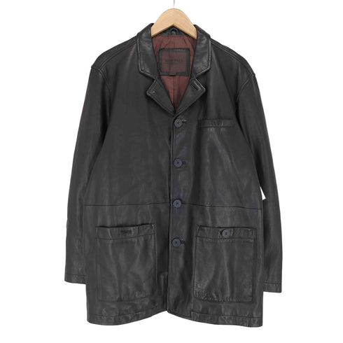 ALLEN JOLLY lamb leather ラムレザーテーラードジャケット メンズ JPN:M