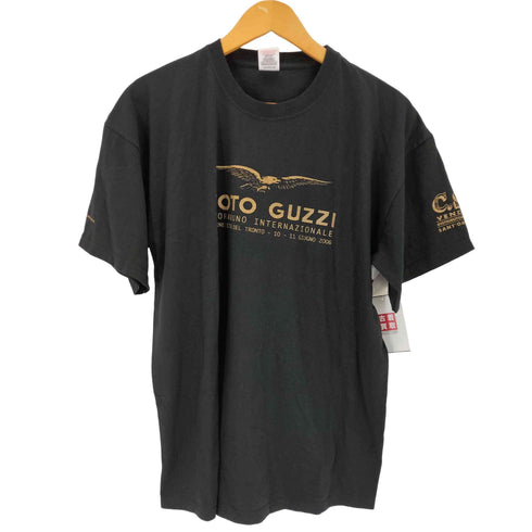 フルーツオブザルーム FRUIT OF THE LOOM moto guzzi クルーネックTシャツ メンズ import:L