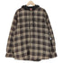 ラングラー Wrangler フード付きチェックネルシャツ メンズ JPN:M
