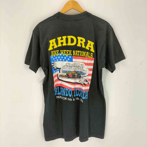 フルーツオブザルーム FRUIT OF THE LOOM USA製 andra クルーネックTシャツ レーシング メンズ import:L