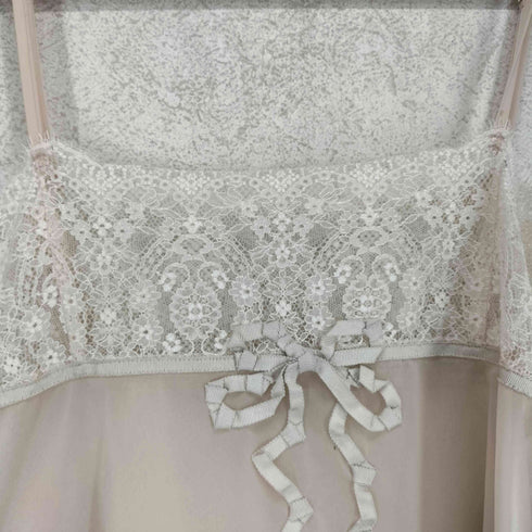 tanakadaisuke タナカダイスケ 26SS LAZY RIBBON SHEER CAMISOLE レイジーリボンシアーキャミソール domestic レディース FREE
