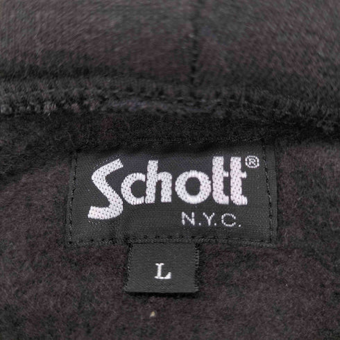 ショット Schott フルジップパーカー メンズ import:L