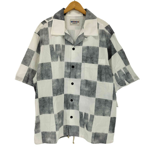 ウィアード WEIRDO CHECKER チェッカー オープンカラーシャツ メンズ JPN:XL