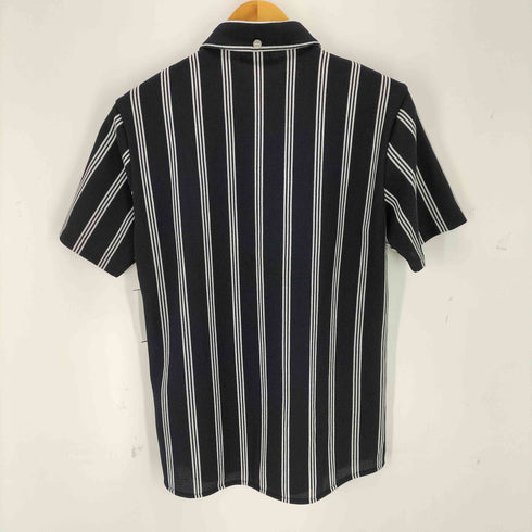 アディダス adidas ストライプ 鹿の子 BD シャツ メンズ import:S