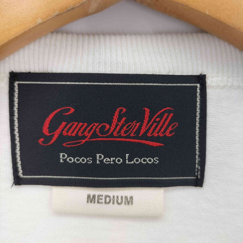 ギャングスタビル GANGSTERVILLE VILLA DE LOS GANS GUADALUPE プリントクルーネックTシャツ メンズ JPN:M