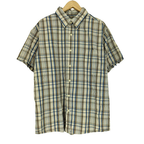 ソノマ sonoma ショートスリーブチェックシャツ メンズ JPN:XL