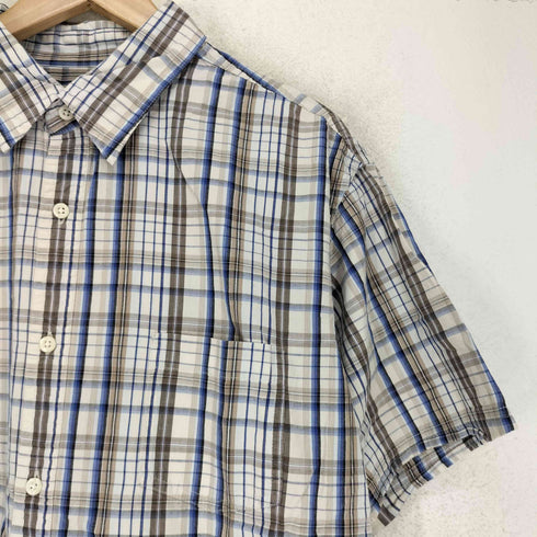 ソノマ sonoma ショートスリーブチェックシャツ メンズ JPN:XL