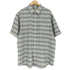 AMERICAN THREADS ボタンダウンショートスリーブチェックシャツ メンズ JPN:XL