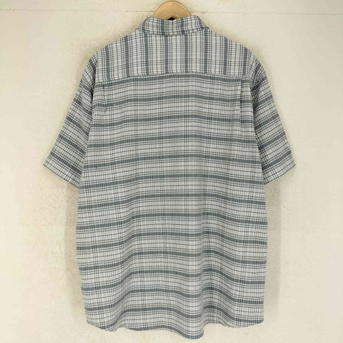 AMERICAN THREADS ボタンダウンショートスリーブチェックシャツ メンズ JPN:XL