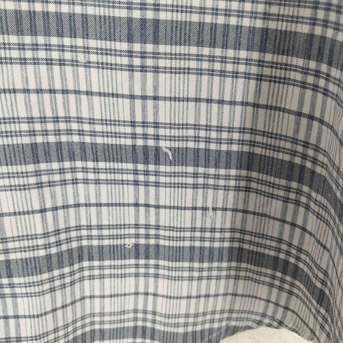AMERICAN THREADS ボタンダウンショートスリーブチェックシャツ メンズ JPN:XL