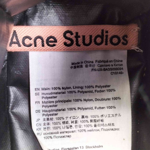 アクネストゥディオズ ACNE STUDIOS リップストップミニショルダーバッグ メンズ