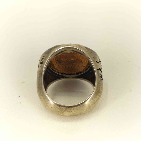 グラッドハンド GLADHAND 10th ANNIVERSARY 10周年記念 メダル リング メンズ 15号