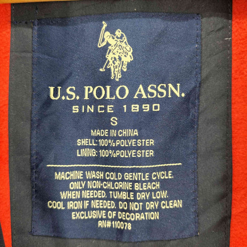 ユーエスポロアッスン U.S.POLO ASSN 裏フリース スイングトップブルゾン メンズ JPN:S