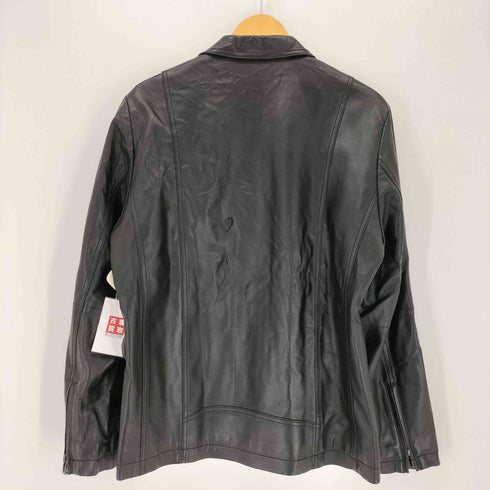 バラシ barassi ラムレザー ダブルジップジャケット メンズ JPN:48