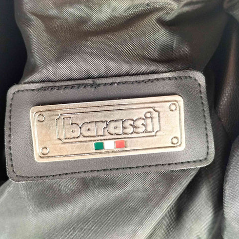 バラシ barassi ラムレザー ダブルジップジャケット メンズ JPN:48