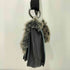 ディーゼル DIESEL MISS-MATCH CROSSBODY 2way ファー デニム ショルダーバッグ レディース