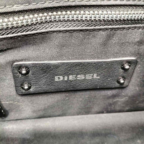 ディーゼル DIESEL MISS-MATCH CROSSBODY 2way ファー デニム ショルダーバッグ レディース