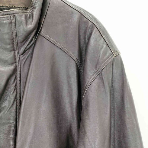 JEUNE GENS 本革 LEATHER ラムレザーハーフコート メンズ JPN:L