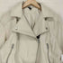 エイチアンドエム H&M フェイクレザーダブルライダースジャケット レディース import:S